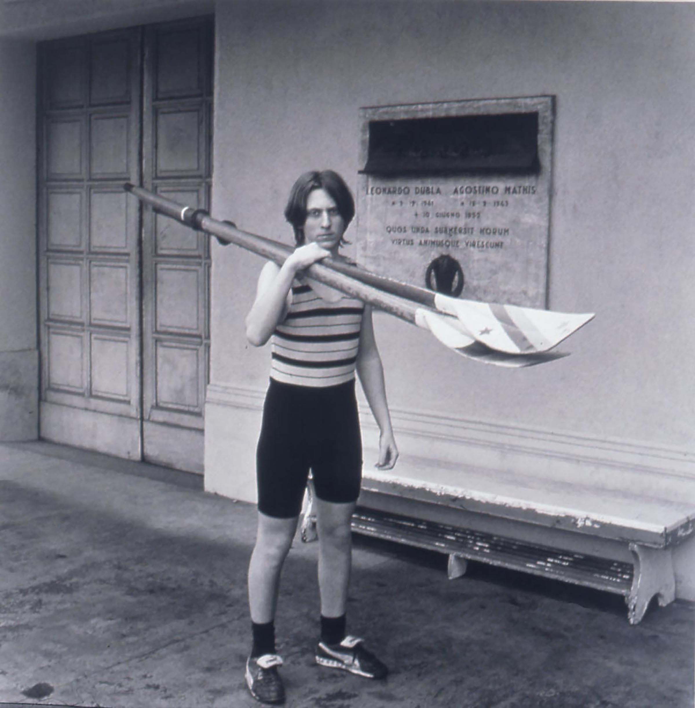 Giorgia Fiorio, Allievo canottiere del Circolo Esperia Matteo Bongi. Fiume Po, Torino, febbraio 2002